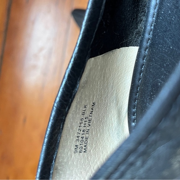 Frye Regina Ballet Flat Black Leather Size 9ish - Picture 4 of 4